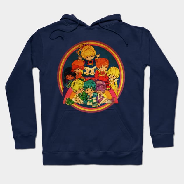 Rainbow Brite And Friend Vintage Hoodie by PENDLETON